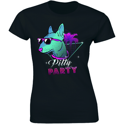 Pitty Party Cool Rat Terrier Dog Women#x27;s Premium T shirt Tee $14.99