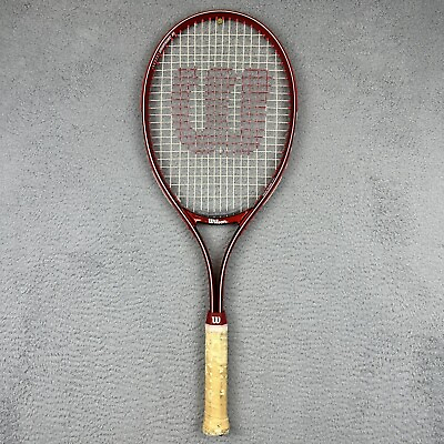 #ad Wilson Pro 95 Aerodynamic High Beam Series Tennis Racquet 4 1 2 Grip With Case $33.57