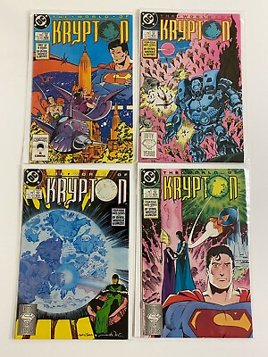 #ad Krypton set:#1 4 DIR 6.0 FN 2nd series 1987 $10.00