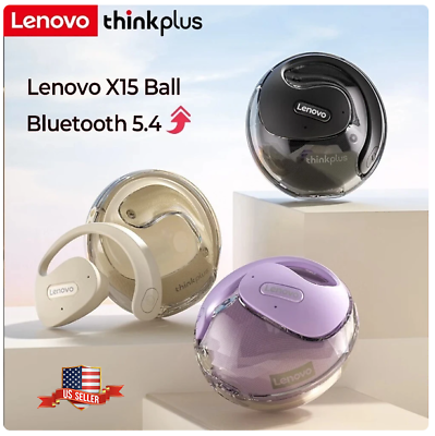 #ad Lenovo X15 pro Bluetooth 5.4 Earphones Thinkplus X15 pro Sports Ball or Jr07 NEW $27.99