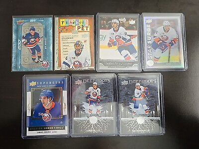 #ad New York Islanders Monster Lot 22 23amp; 23 24 Upper Deck Inserts Parallels Rookies $4.99