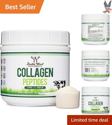#ad Collagen Peptides Type 1 2 and 3 Hair Skin Nail Bone Joint 16.08oz $46.79