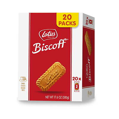 #ad Lotus Biscoff XL Cookies Snack Pack Caramelized Flavor Biscuits17.6 Oz 20 Co $10.40