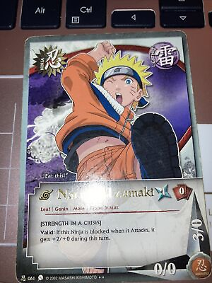 #ad Rare Naruto Uzumaki 061 $2.00