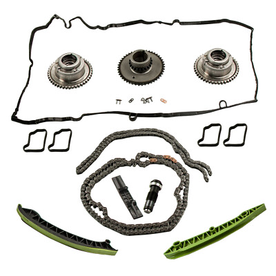 #ad Timing Chain Kit for Mercedes M271 Camshaft Adjuster Gears 1.8L C250 A2710503347 $143.31