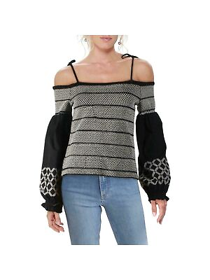 #ad INC Womens Textured Long Sleeve Square Neck Top $5.09