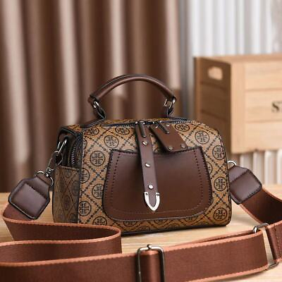 #ad Leather Handbags Shoulder Messenger Satchel Women Lady Tote Crossbody Bags Purse $28.74