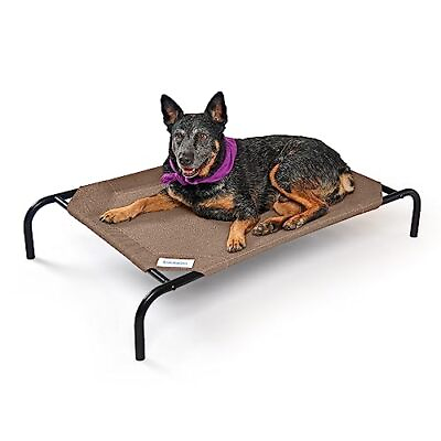#ad The Original Cooling Elevated Dog Bed Indoor and Outdoor Medium Nutmeg $43.52