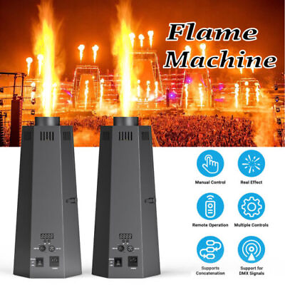 #ad 2pcs Fire Thrower Stage Flame Effect Machine DMX Show Party 150W Flame Projector $179.99