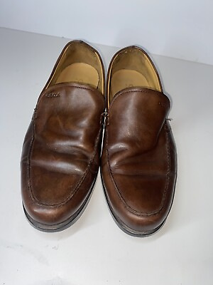 #ad GEOX Respira loafers men EU 41 8.5 US Brown venetian loafers designer $24.47