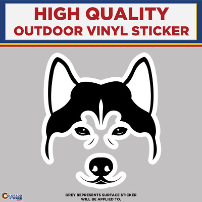 Husky Dog High Quality Vinyl Stickers $5.00