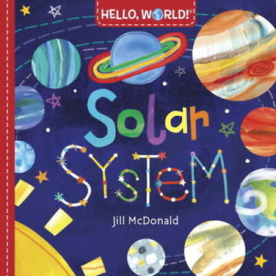 #ad #ad Hello World Solar System Board book By McDonald Jill ACCEPTABLE $3.98