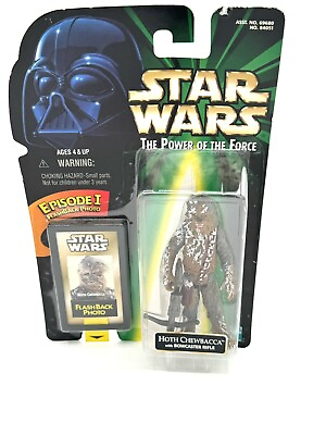 #ad Star Wars Power of the Force POTF Green Card Basic Figures Chewbacca Hoth $10.45