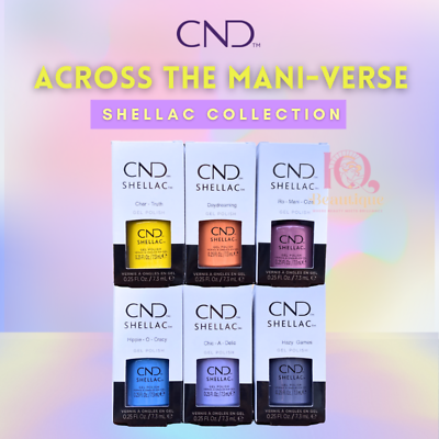 #ad CND SHELLAC Across the Maniverse SPRING Collection 2024 *Pick Any* $18.99
