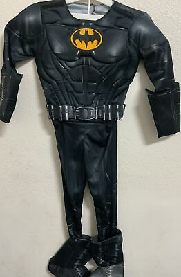 #ad ⚡️Rubies Batman DC Comics Kids Costume Bat Emblem Suit 👉No Mask No Cape👈 $23.99