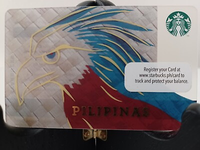 #ad STARBUCKS CARD 2014quot; PHILIPPINES 🇵🇭 PILIPINAS EAGLEquot; BRAND NEW VHTF A TREASURE $12.95