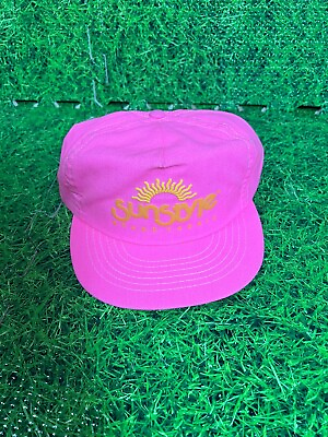 #ad Vintage Pink Sun Style Snapback Hat $22.40