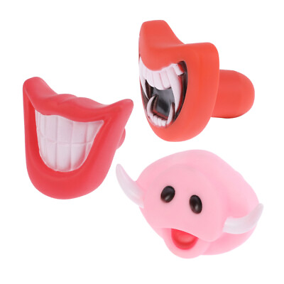 #ad 3PCS Teeth Cleaning Dog Chews Dog Pacifier Chew Toy Puppy Chew Halloween Toys $10.11