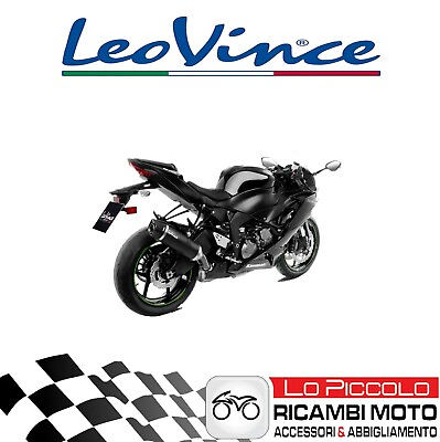 #ad End LeoVince LV One Evo Carbon Kawasaki ZX 6R Ninja 2019 Approved $482.40