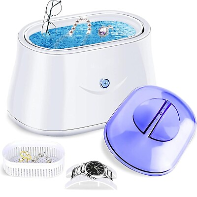 #ad Professional Ultrasonic Jewelry Cleaner with Timer Portable Cleaning Machine $23.99