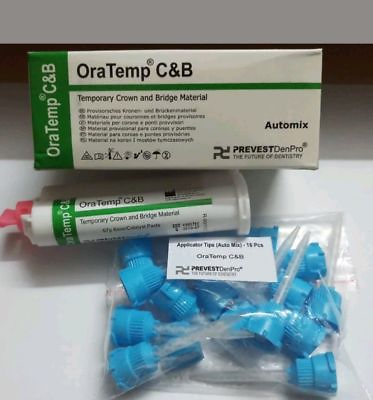 #ad ORATEMP Camp;B 67 gm Temporary crown and bridge material Automix $54.99