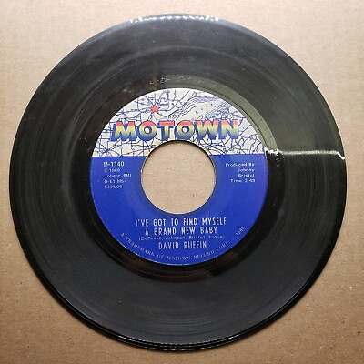 #ad David Ruffin My Whole World Ended; I#x27;ve Got To Find Myself A Brand Ne...45 RPM $6.65