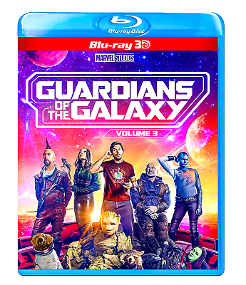 #ad Guardians of the Galaxy Vol. 3 3D Blu Ray Movie Slipcover Disc Without Slip $10.99
