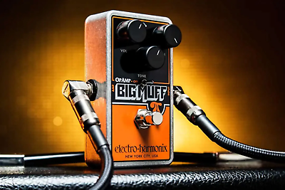 #ad Electro Harmonix Op Amp Big Muff Fuzz Distortion Sustainer Guitar Effects Pedal $96.20