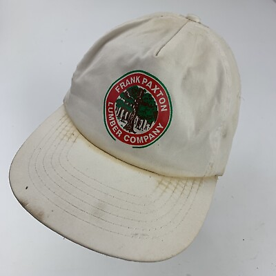 #ad Frank Paxton Lumber Company Ball Cap Hat Adjustable Baseball $14.99