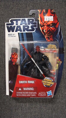 #ad Star Wars Darth Maul Figure Hasbro 2012 $11.99