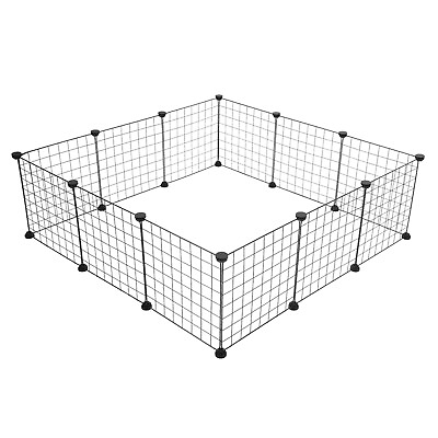 #ad Durable Portable Pet Playpen Puppy Dog Fences Gate Indoor Outdoor Fence Exercise $29.79