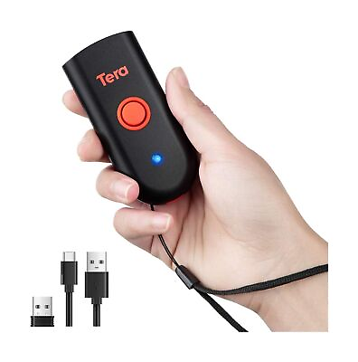 #ad Tera Mini 1D 2D QR Wireless Barcode Scanner Waterproof Shockproof Pocket Sca... $64.62