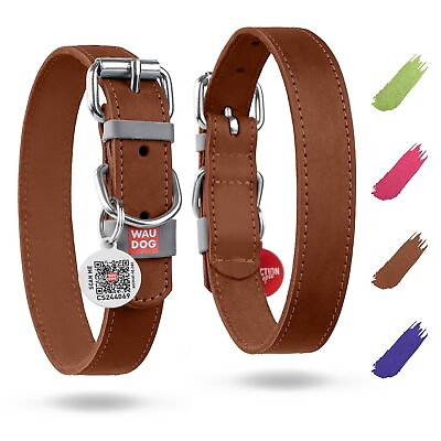 #ad Long Lasting Leather Dog Collar for Large Dogs Medium amp; Small Dogs Adjusta... $19.19