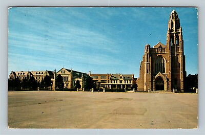 #ad Long Island NY St Agnes Cathedral New York c1959 Vintage Postcard $6.99
