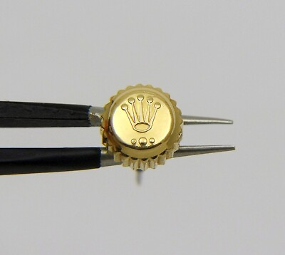 #ad Genuine Rolex 24 704 8 7mm 18k Yellow Gold Crown amp; Stem GMT Submariner Daytona $200.00
