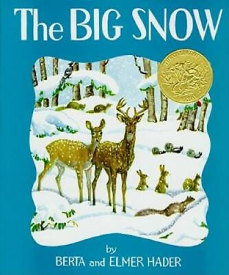 #ad The Big Snow Hardcover By Elmer Hader GOOD $4.45