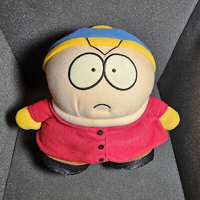 #ad Vintage 90s Comedy Central South Park Rare Talking Cartman Plush Tested Working $75.00