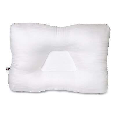 #ad Core Products Mid Core Cervical Pillow Standard 22 x 15 Gentle White 222 $49.32