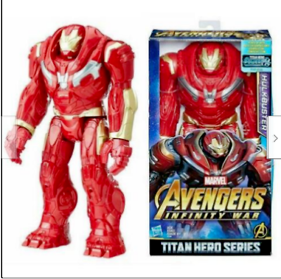 #ad Avengers Infinity War Titan Hero Series Power FX Hulkbuster 12quot; Action Figure $18.99