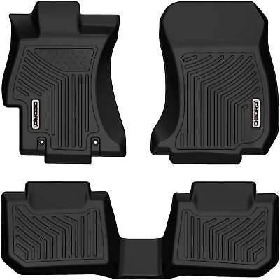 #ad OEDRO Floor Mats Liners TPE Rubber for 2015 2021 Subaru WRX WRX STI All Weather $99.99