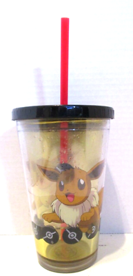 #ad Pokemon Eevee Cup by Just Funky for Nintendo Creatures Inc. Double Walled RARE $25.00