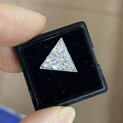 #ad 1 Ct Natural Certified Triangle Cut White Diamond VVS1 D Grade $179.99