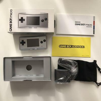 #ad Nintendo Game Boy Micro Silver from jAPAN $320.00