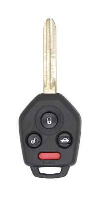 #ad Fits Subaru CWTB1G077 OEM 4 Button Key Fob w H chip Black Pod w sticker or Gra $72.77