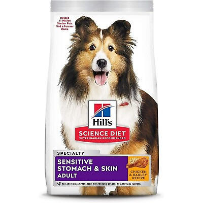 #ad #ad Hill#x27;s Science Diet Adult Sensitive Stomach amp; Skin Chicken Recipe Dry Food 30lb $48.30