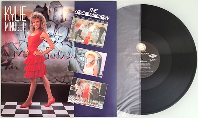 #ad Kylie Minogue The Loco Motion Vinyl 12quot; Single 1988 Geffen 0 21043 EX EX $10.99