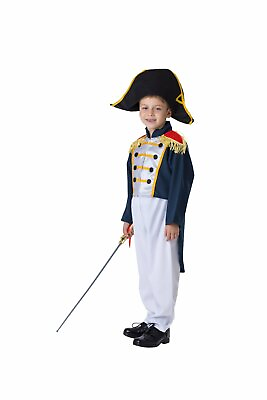 #ad General Costume For Kids Napoleon Bonaparte Costume Set By Dress Up America $32.95