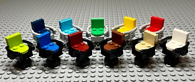#ad Custom Lego MOC Office Task Chair Accessory Set Instruction Various Colors 1 $4.49