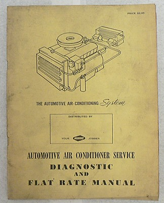 #ad VINTAGE 1977 MURRAY CORP. AUTOMOTIVE AIR CONDITIONER DIAGNOSTIC MANUAL $14.99