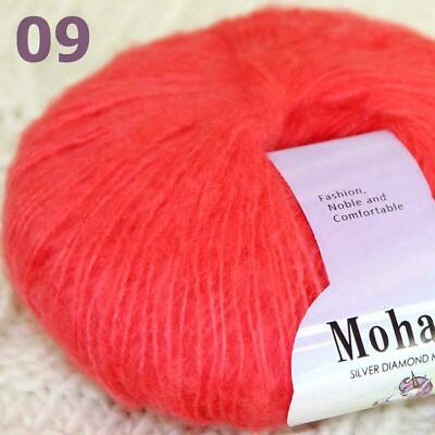 #ad AIPYARN Sale 1SkeinsX25g Soft Lace Crochet Acrylic Wool Mohair Hand Knit Yarn 09 C $9.99